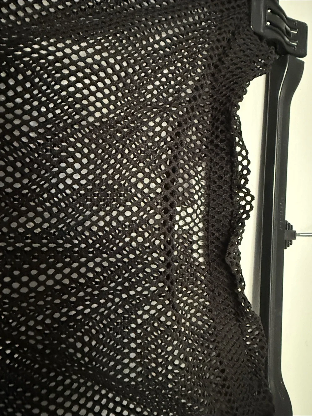 Victoria's Secret Black Fishnet Swim Cover-Up